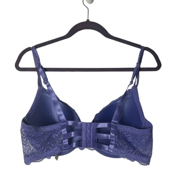 Kiss & Tell SZ 42D Purple lace bra - Picture 2 of 3
